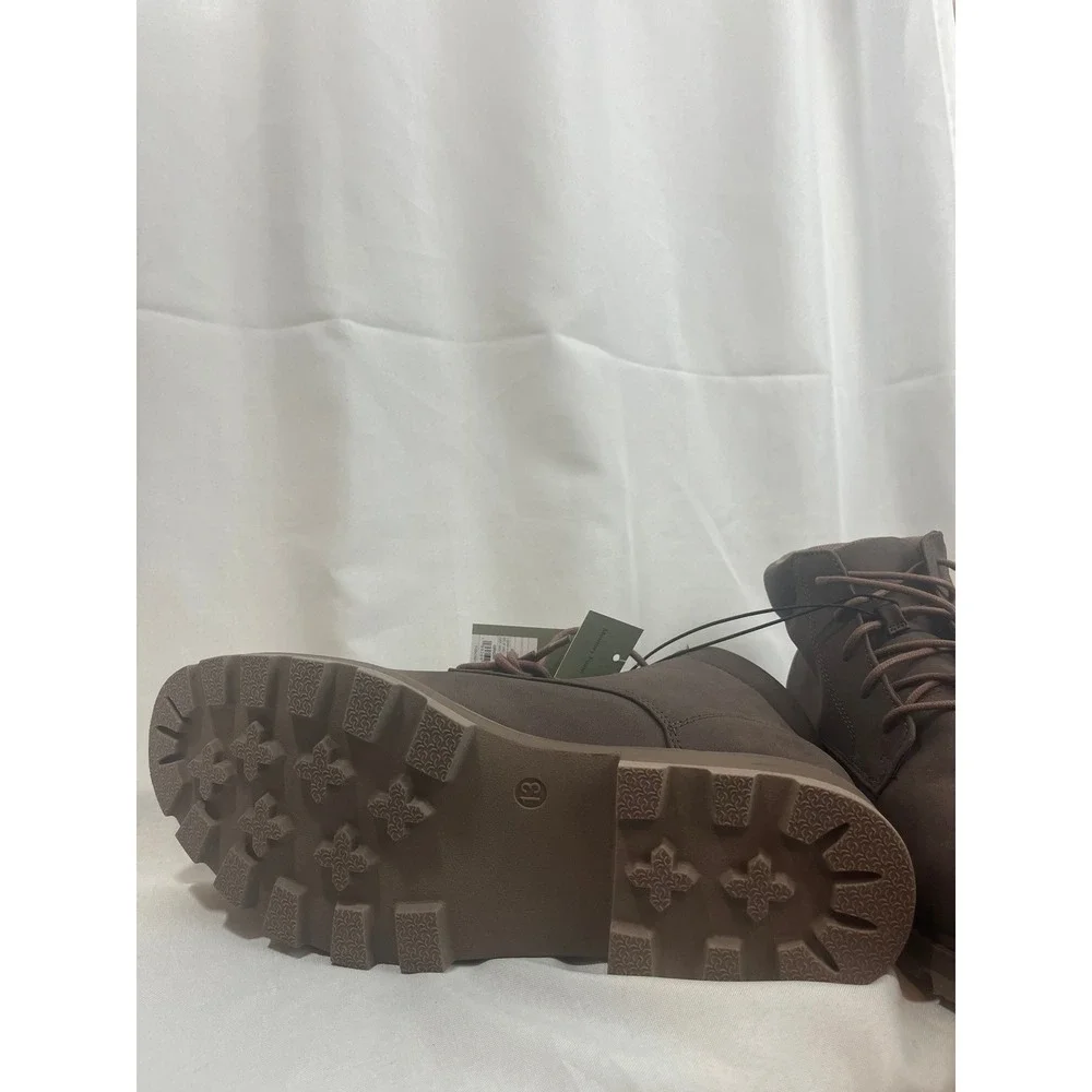 Goodfellow & Co Jeffrey Mens Brown Chukka Boots Memory Foam Lug Sole Size 13 NEW